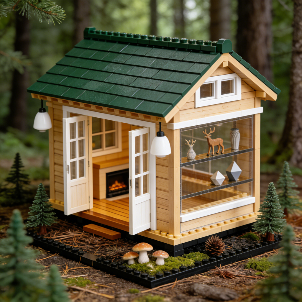 Forest Retreat Cabin Building Set